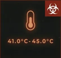 High temperature symptom